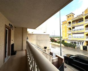 Balcony of Flat for sale in Algorfa  with Air Conditioner, Terrace and Balcony