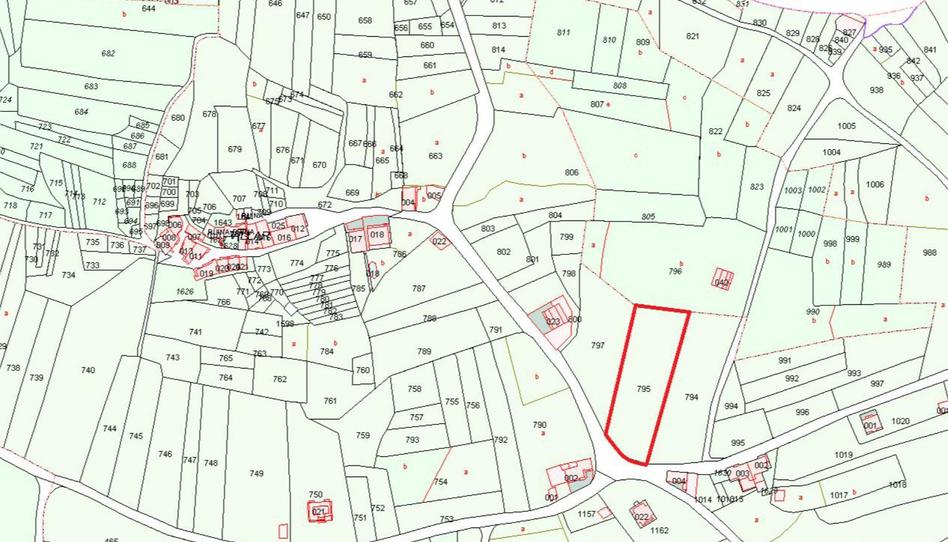 Foto 1 de Urbanizable en venta en Aldea Vilar, 9, Paderne de Allariz, Ourense