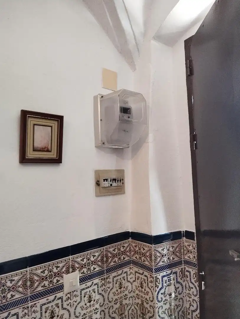 Bany de Casa adosada en venda en El Cerro de Andévalo amb Moblat, Forn i Rentadora