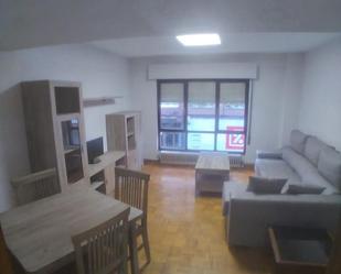 Sala d'estar de Pis de lloguer en Oviedo  amb Terrassa