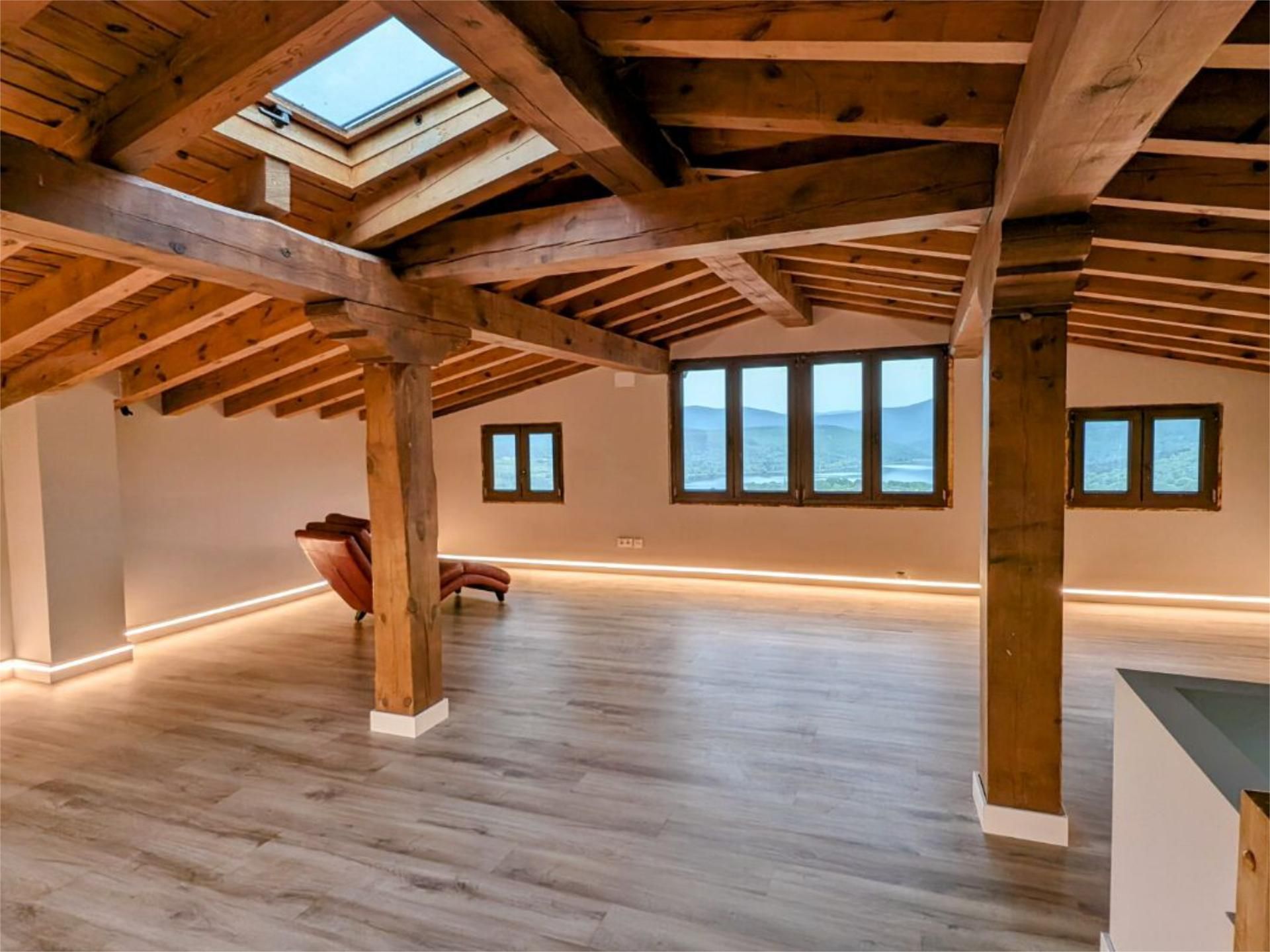 Living room of House or chalet for sale in El Rasillo de Cameros  with Heating, Parquet flooring and Storage room