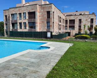 Swimming pool of Apartment to rent in Llanes  with Heating, Parquet flooring and Storage room