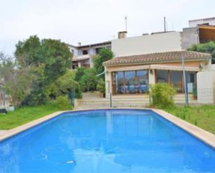 Swimming pool of House or chalet for sale in Campanet  with Air Conditioner, Terrace and Swimming Pool