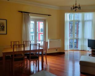 Dining room of Flat to rent in Bilbao   with Air Conditioner