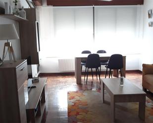 Living room of Flat to rent in Burgos Capital  with Heating, Parquet flooring and Terrace