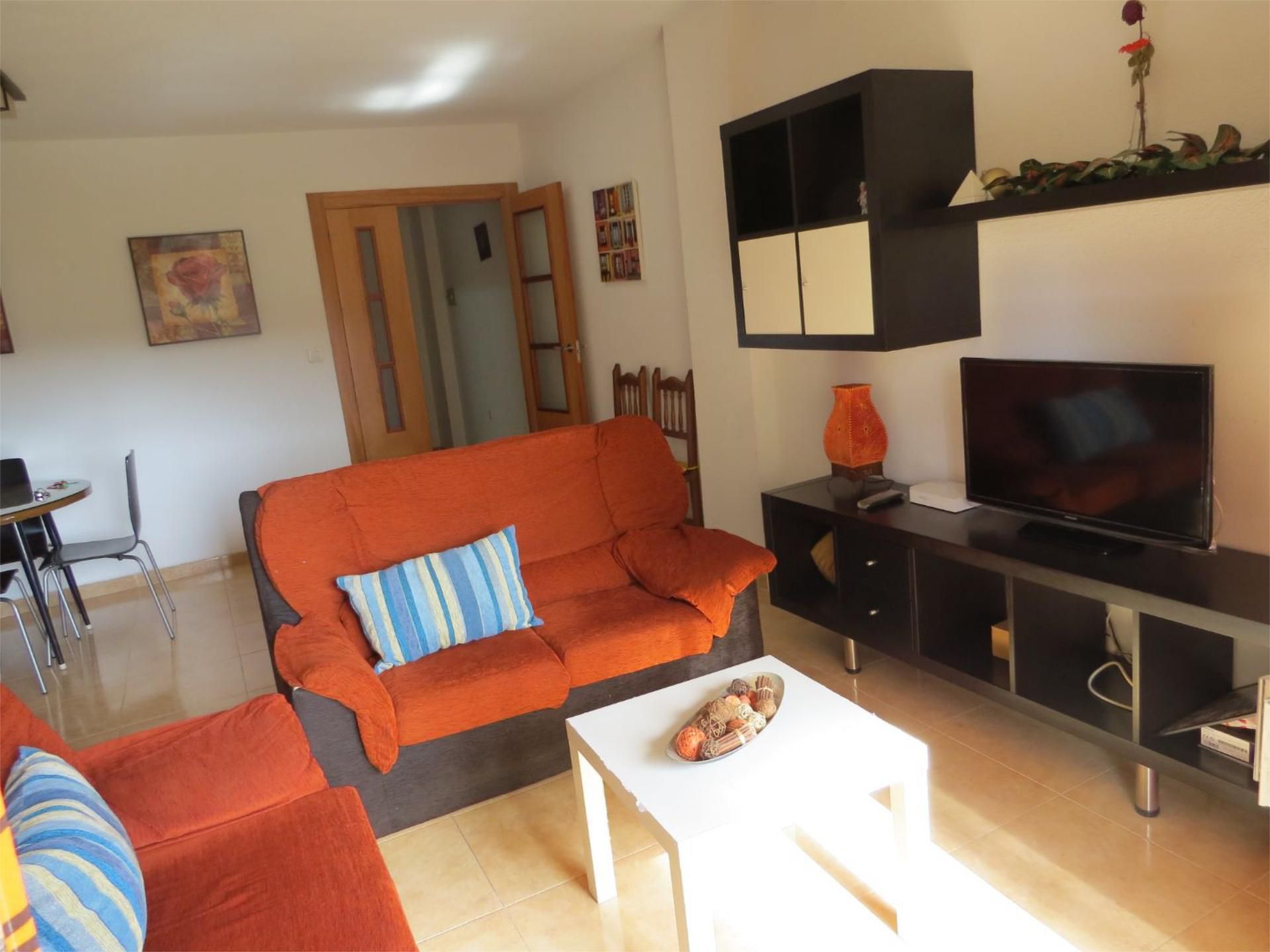 Living room of Flat to rent in  Almería Capital  with Terrace and Furnished