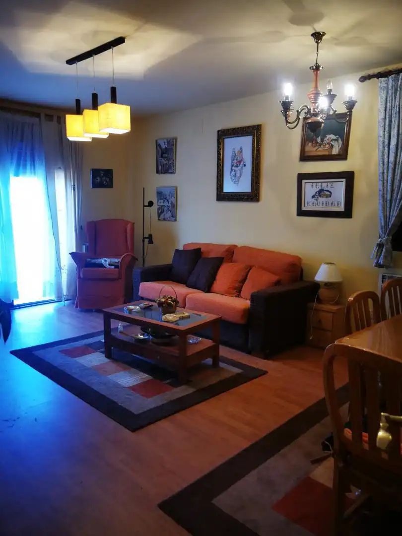 Living room of Flat for sale in San Juan de Gredos  with Heating, Private garden and Terrace