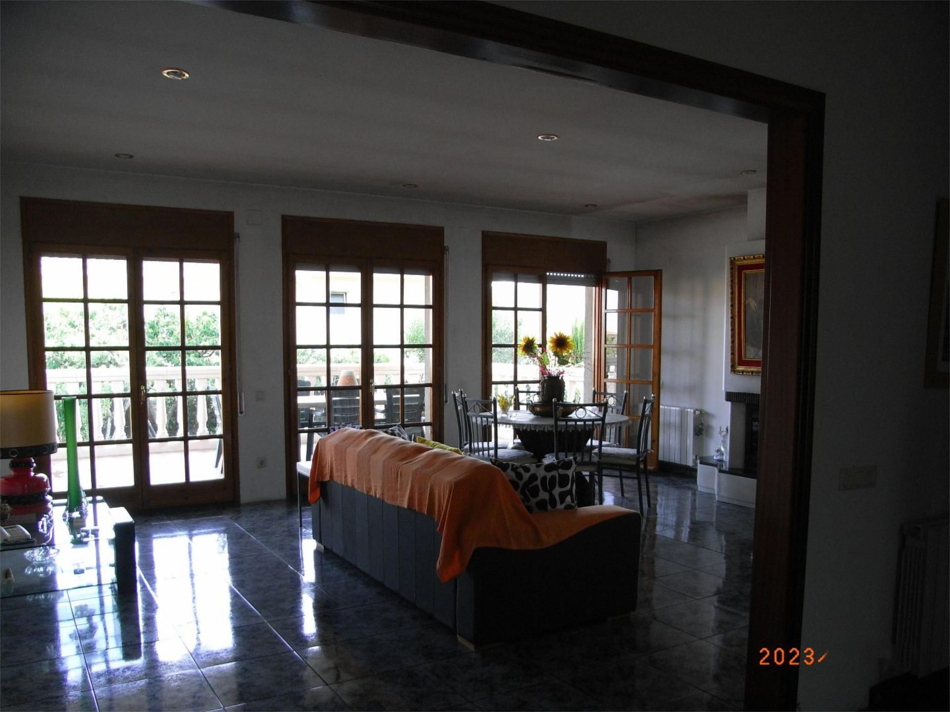 Living room of House or chalet for sale in El Bruc  with Heating, Private garden and Terrace