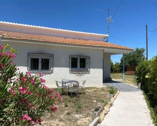 Exterior view of House or chalet for sale in Villamanrique de Tajo  with Terrace and Swimming Pool