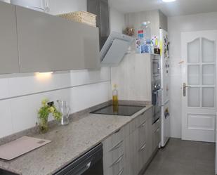 Kitchen of Flat for sale in  Teruel Capital  with Air Conditioner and Balcony