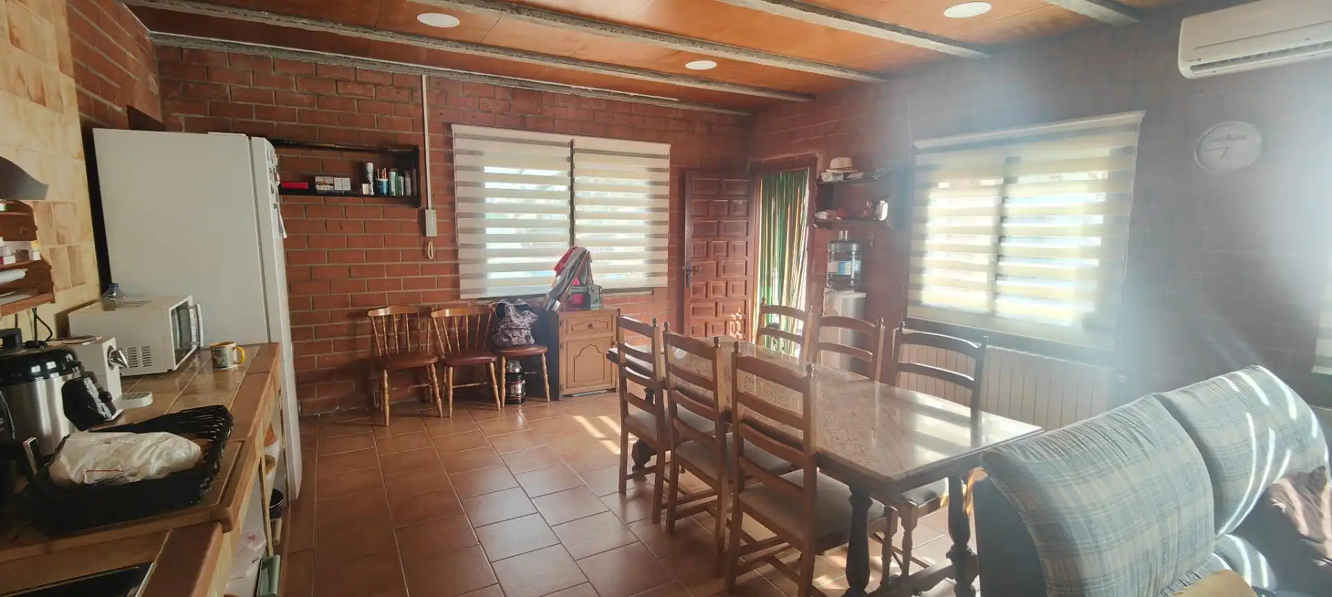Finca rústica en venta en CM-4120, 19, Villarrubia de los Ojos Comedor de Finca rústica en venta en Villarrubia de los Ojos con Aire acondicionado, Calefacción y Jardín privado
