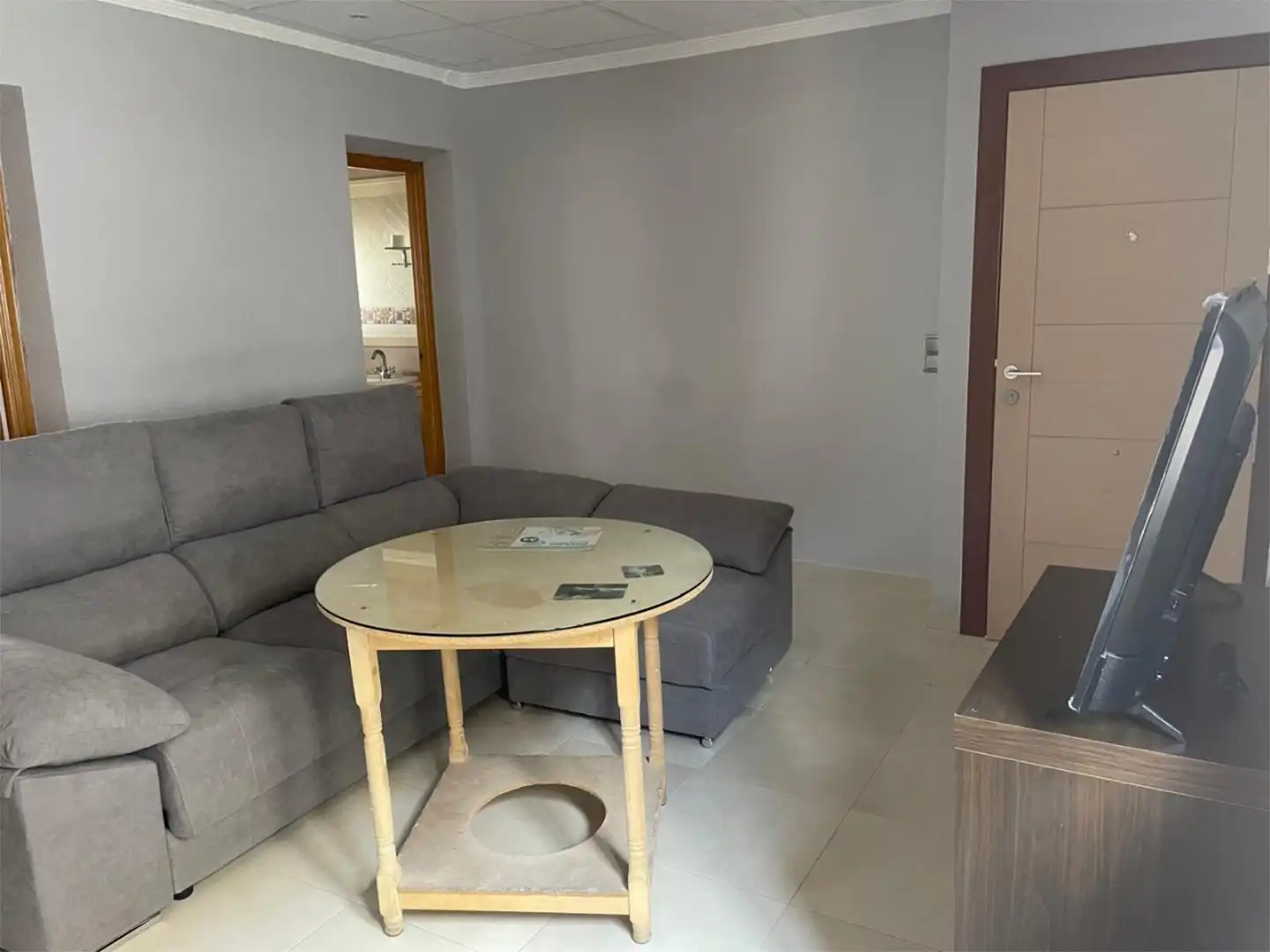 Piso en venta en Calle el Rabal, 20, Hellín Sala de estar de Piso en venta en Hellín con Aire acondicionado, Amueblado y TV