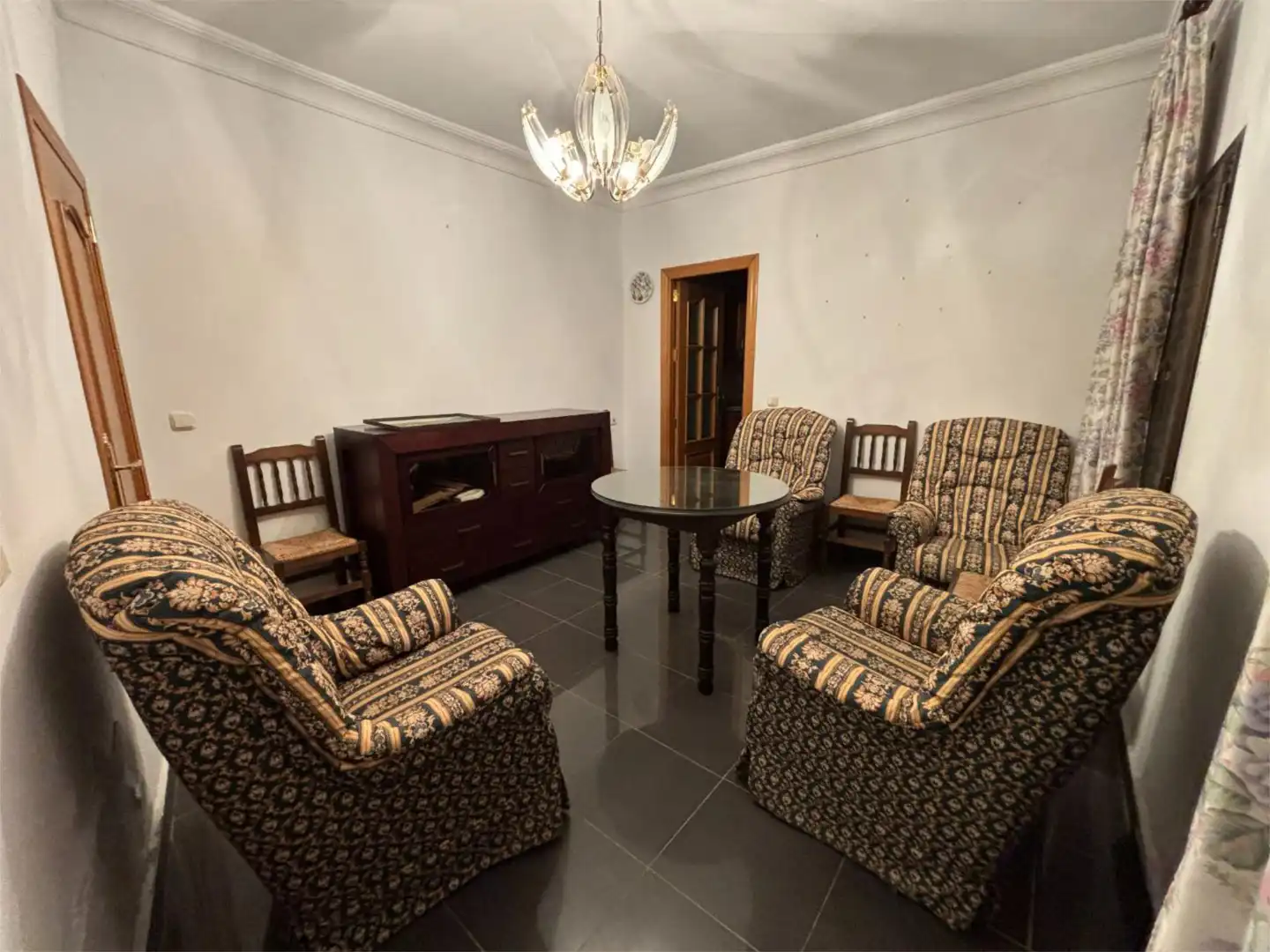Living room of Flat for sale in Jabugo  with Terrace and Furnished
