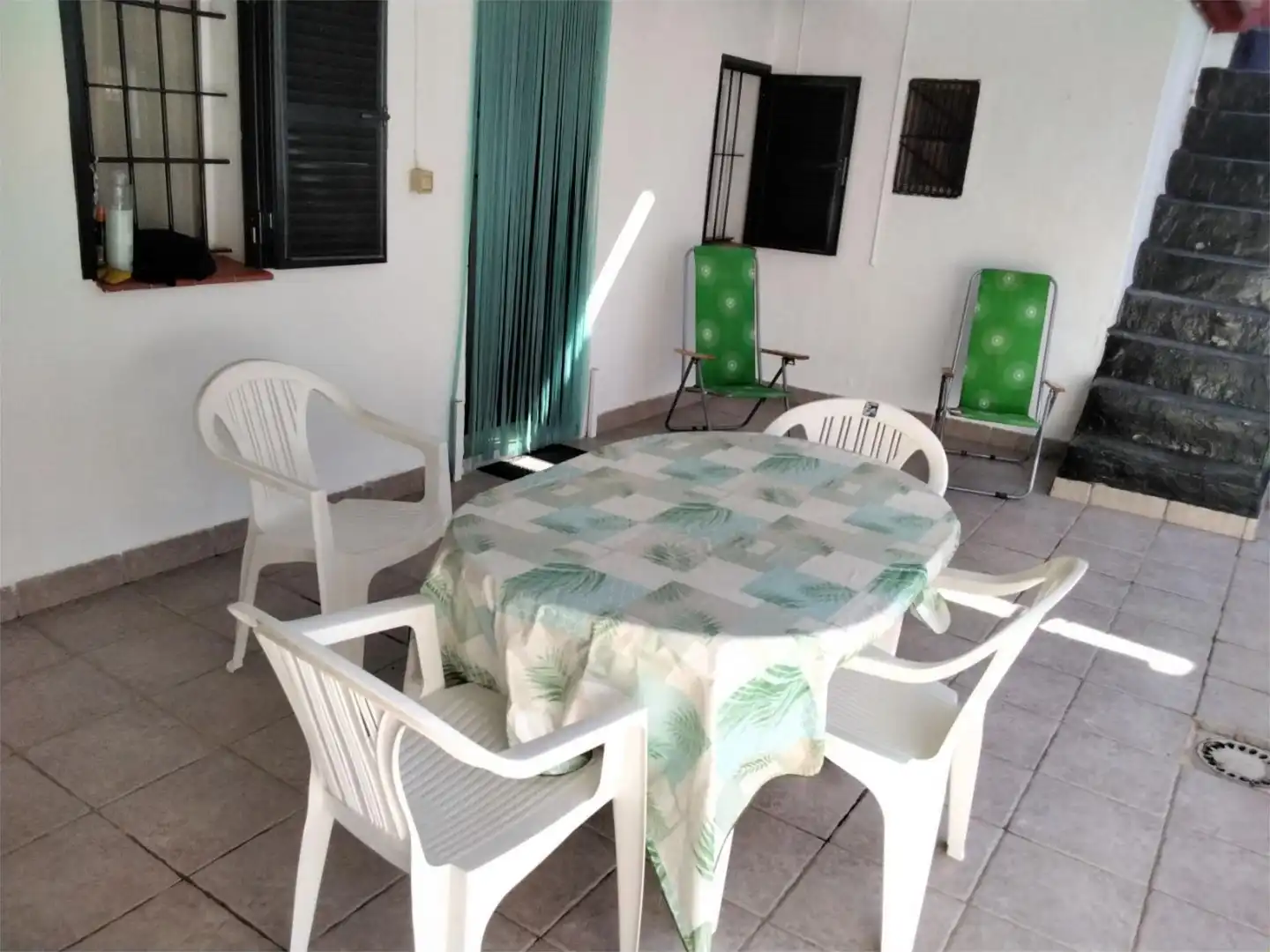 Terraza de Casa adosada en venta en Villanueva del Río y Minas con Aire acondicionado, Calefacción y Amueblado