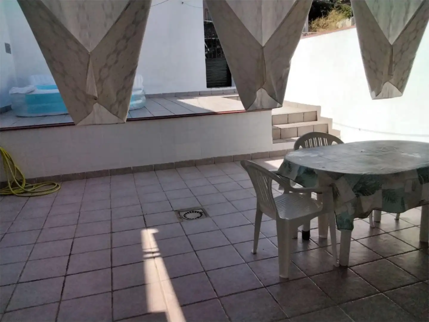 Terraza de Casa adosada en venta en Villanueva del Río y Minas con Aire acondicionado, Calefacción y Amueblado