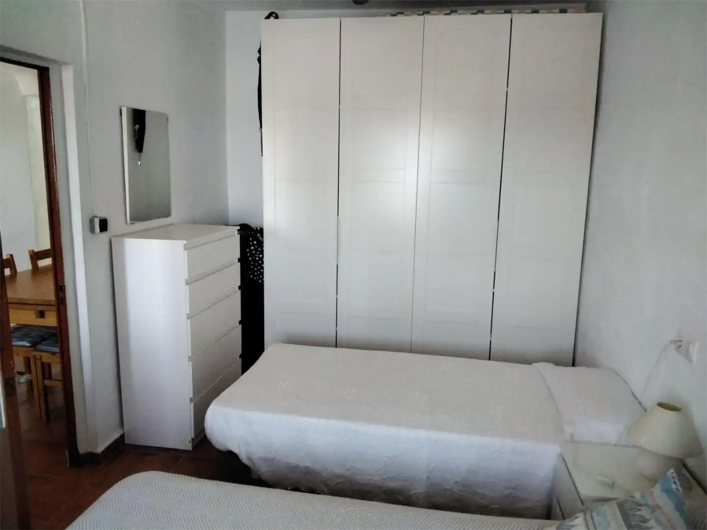Habitación de Casa adosada en venta en Villanueva del Río y Minas con Aire acondicionado, Calefacción y Amueblado