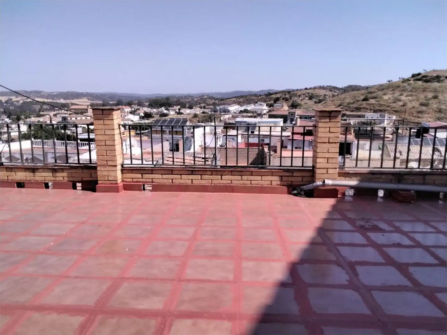 Terraza de Casa adosada en venta en Villanueva del Río y Minas con Aire acondicionado, Calefacción y Amueblado