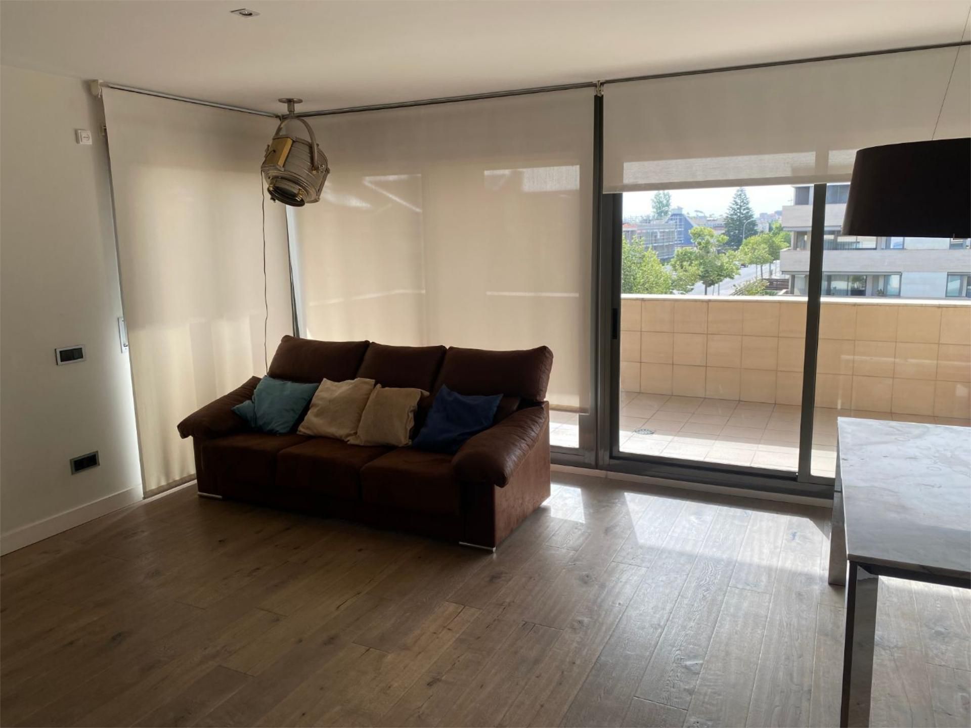 Living room of Flat for sale in  Lleida Capital  with Air Conditioner, Terrace and Swimming Pool
