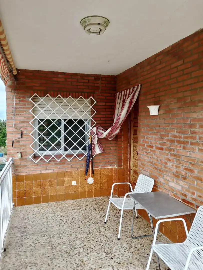 Terraza de Casa o chalet en venta en Malpartida de Cáceres con Terraza, Piscina y Balcón