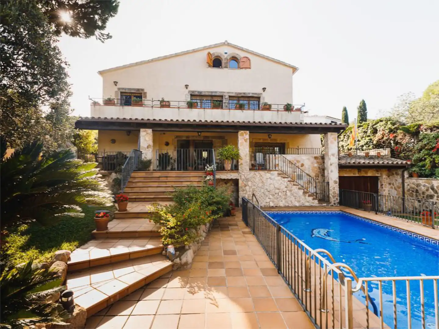 Jardín de Casa o chalet en venta en Castell d'Aro, Platja d'Aro i s'Agaró con Terraza y Piscina