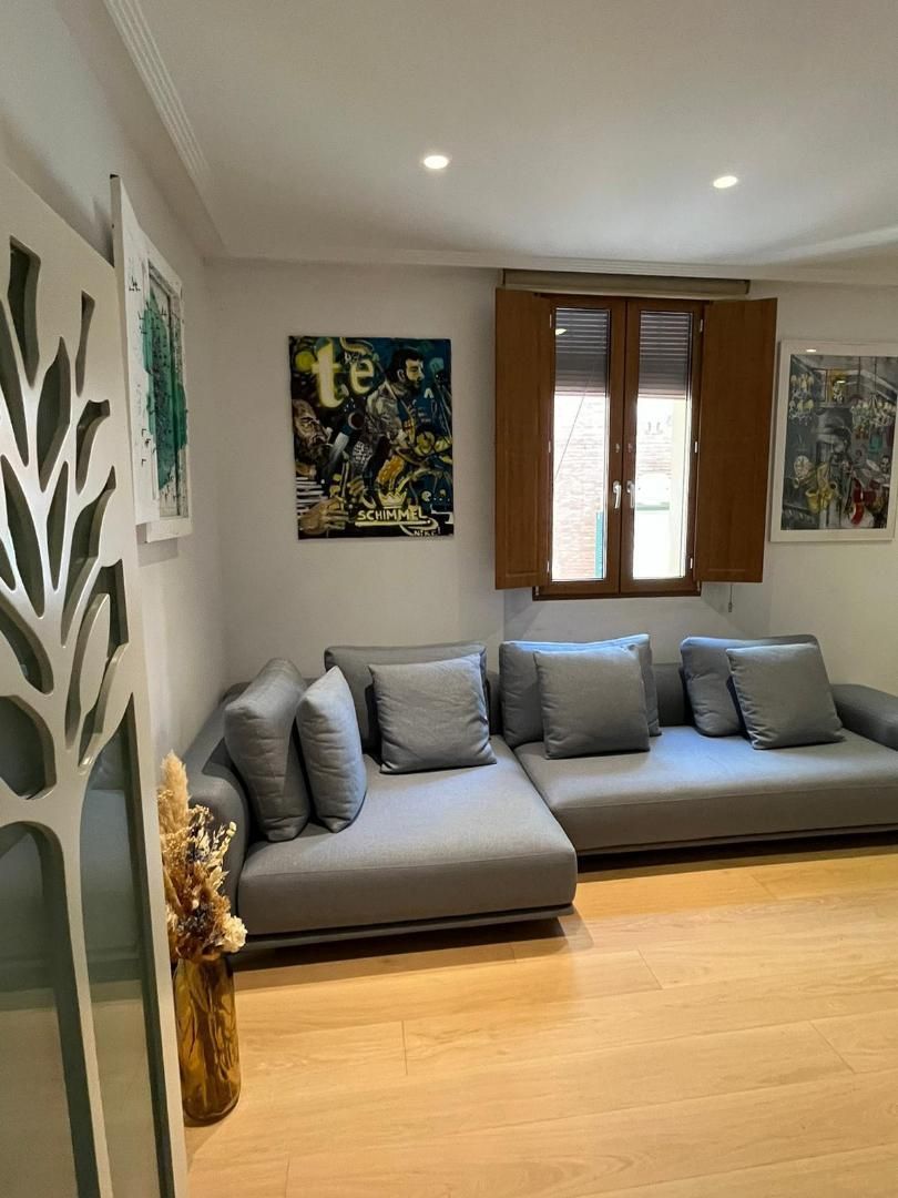 Sala d'estar de Pis de lloguer en  Valencia Capital amb Aire condicionat, Calefacció i Parquet
