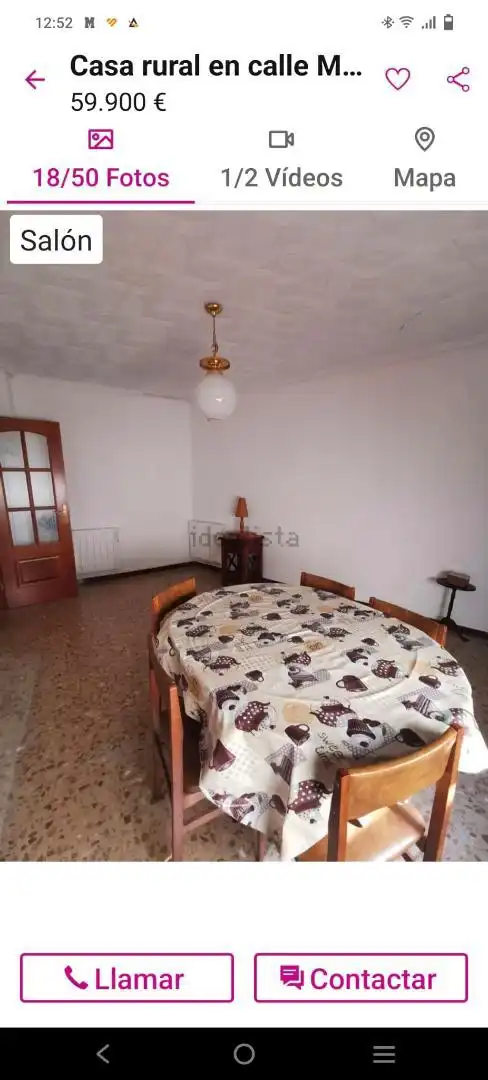 Finca rústica en venda a Calle Mayor, 55, Albalatillo Dormitori de Finca rústica en venda en Albalatillo amb Terrassa