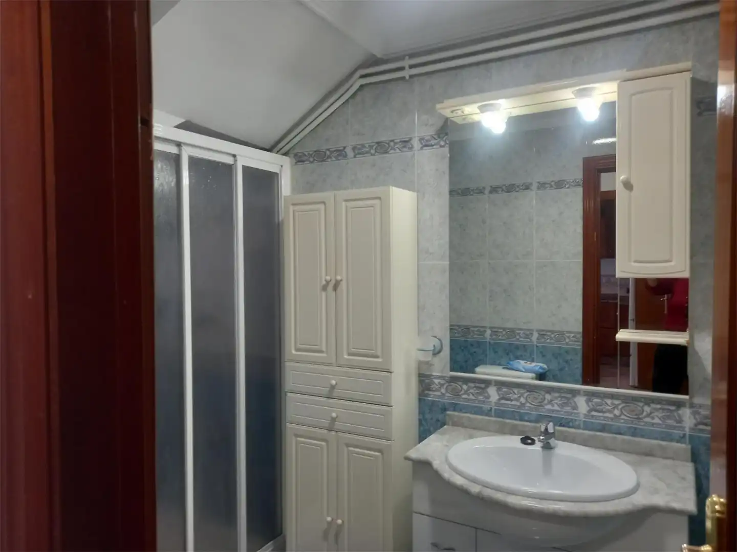 Bathroom of Detached homes for sale in Mengíbar  with Air Conditioner, Heating and Parquet flooring