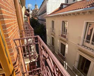 Balcony of Flat to rent in  Madrid Capital  with Air Conditioner, Terrace and Balcony