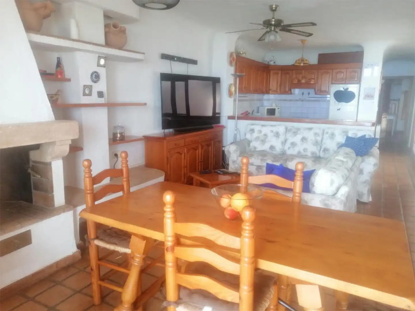 Esszimmer von Wohnungen zur Miete in Mazarrón mit Klimaanlage und Balkon