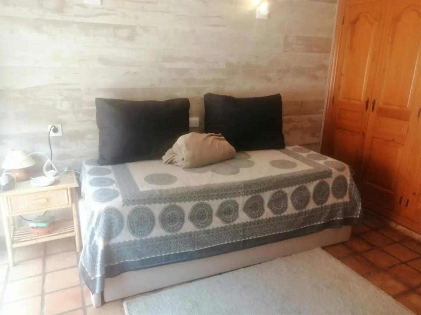 Schlafzimmer von Wohnungen zur Miete in Mazarrón mit Klimaanlage und Balkon