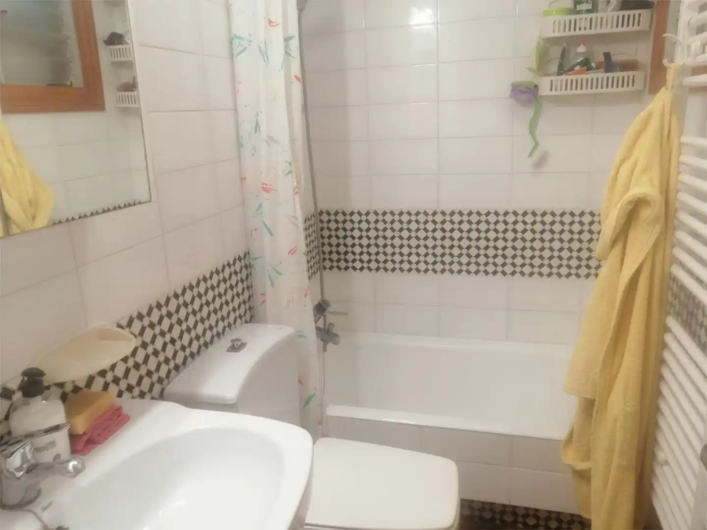 Badezimmer von Wohnungen zur Miete in Mazarrón mit Klimaanlage und Balkon