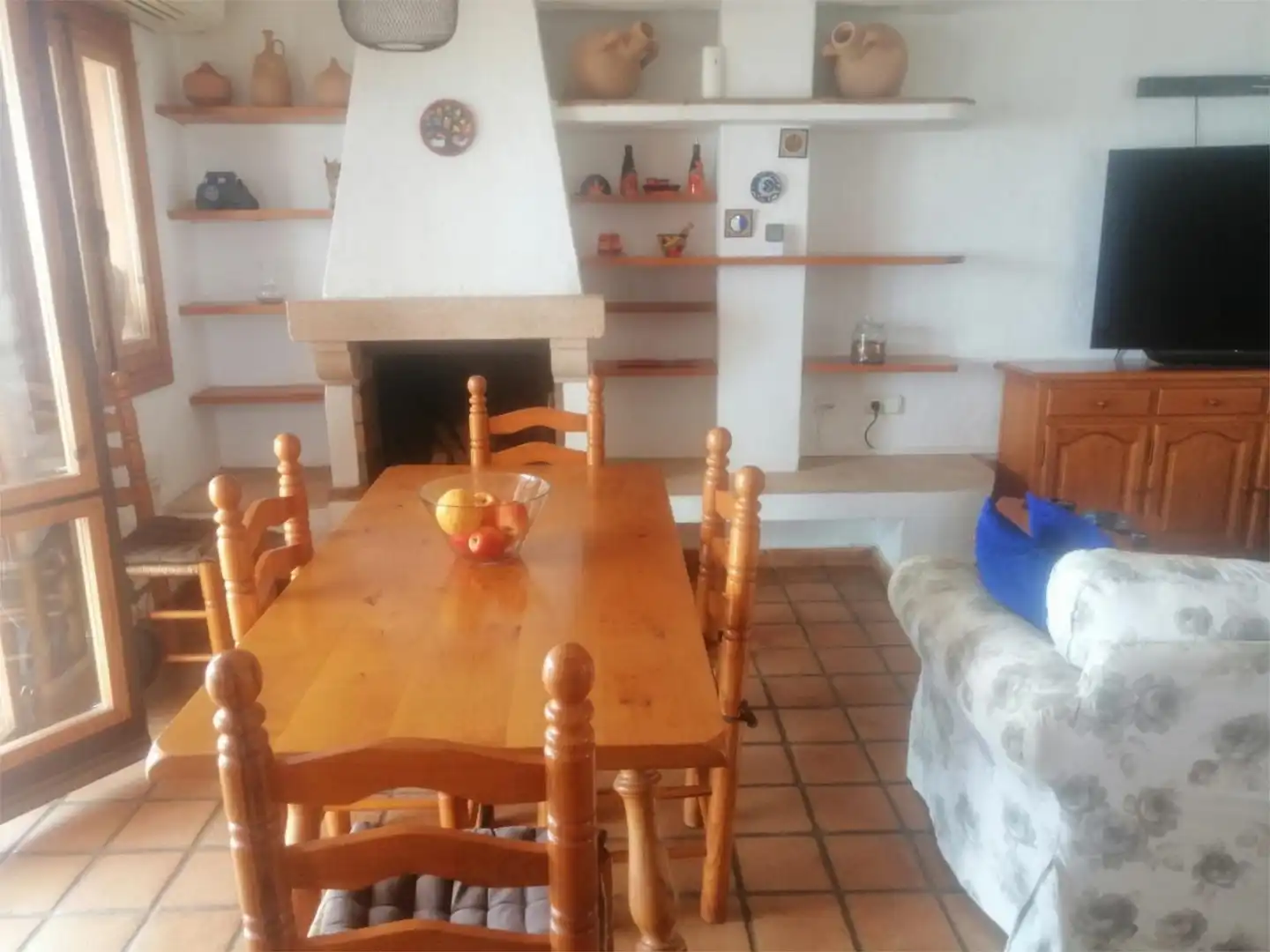 Esszimmer von Wohnungen zur Miete in Mazarrón mit Klimaanlage und Balkon