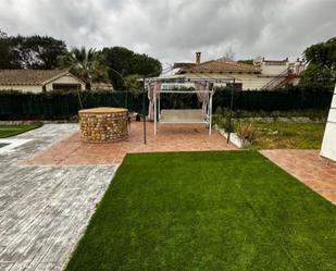 Terrassa de Casa o xalet en venda en Aljaraque amb Aire condicionat, Terrassa i Piscina