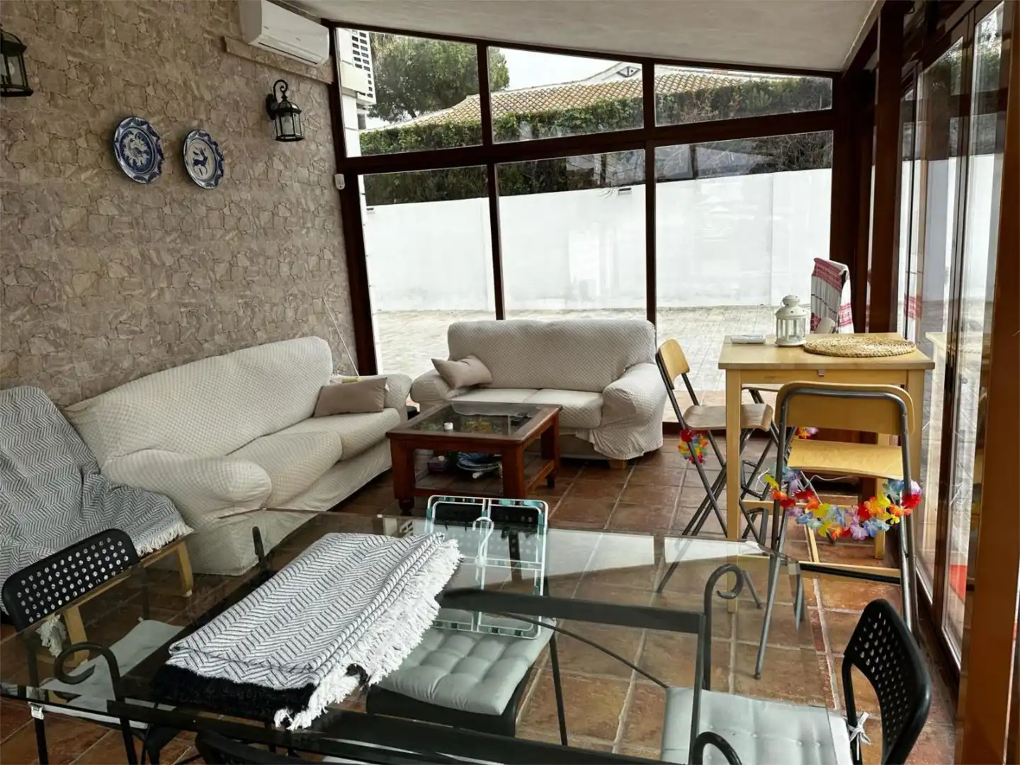 Casa o chalet en venta en Calle Ciprés, 8, Dehesa - Monacilla Jardín de Casa o chalet en venta en Aljaraque con Aire acondicionado, Terraza y Piscina