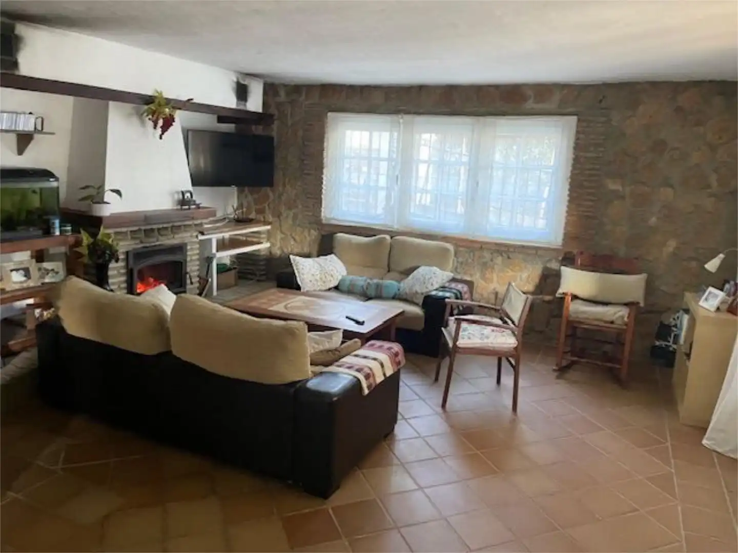 Finca rústica en venta en Camino de Los Parralejos, 118, La Muela Sala de estar de Finca rústica en venta en Vejer de la Frontera con Aire acondicionado, Terraza y Piscina