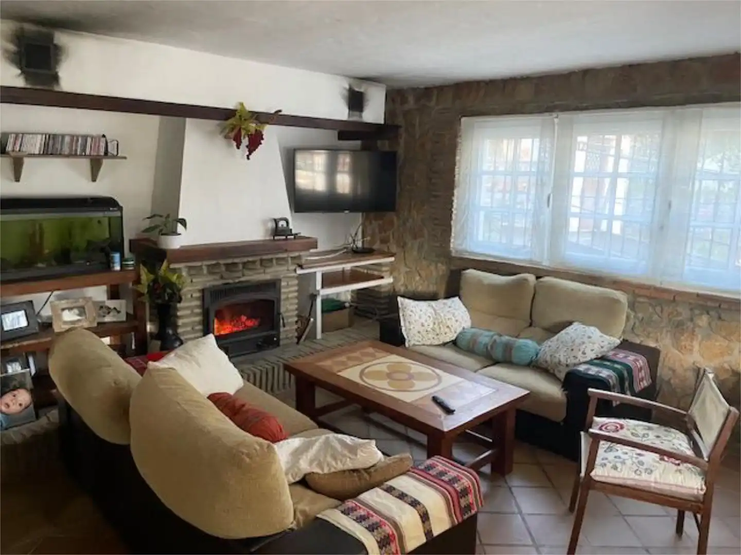 Finca rústica en venta en Camino de Los Parralejos, 118, La Muela Sala de estar de Finca rústica en venta en Vejer de la Frontera con Aire acondicionado, Terraza y Piscina