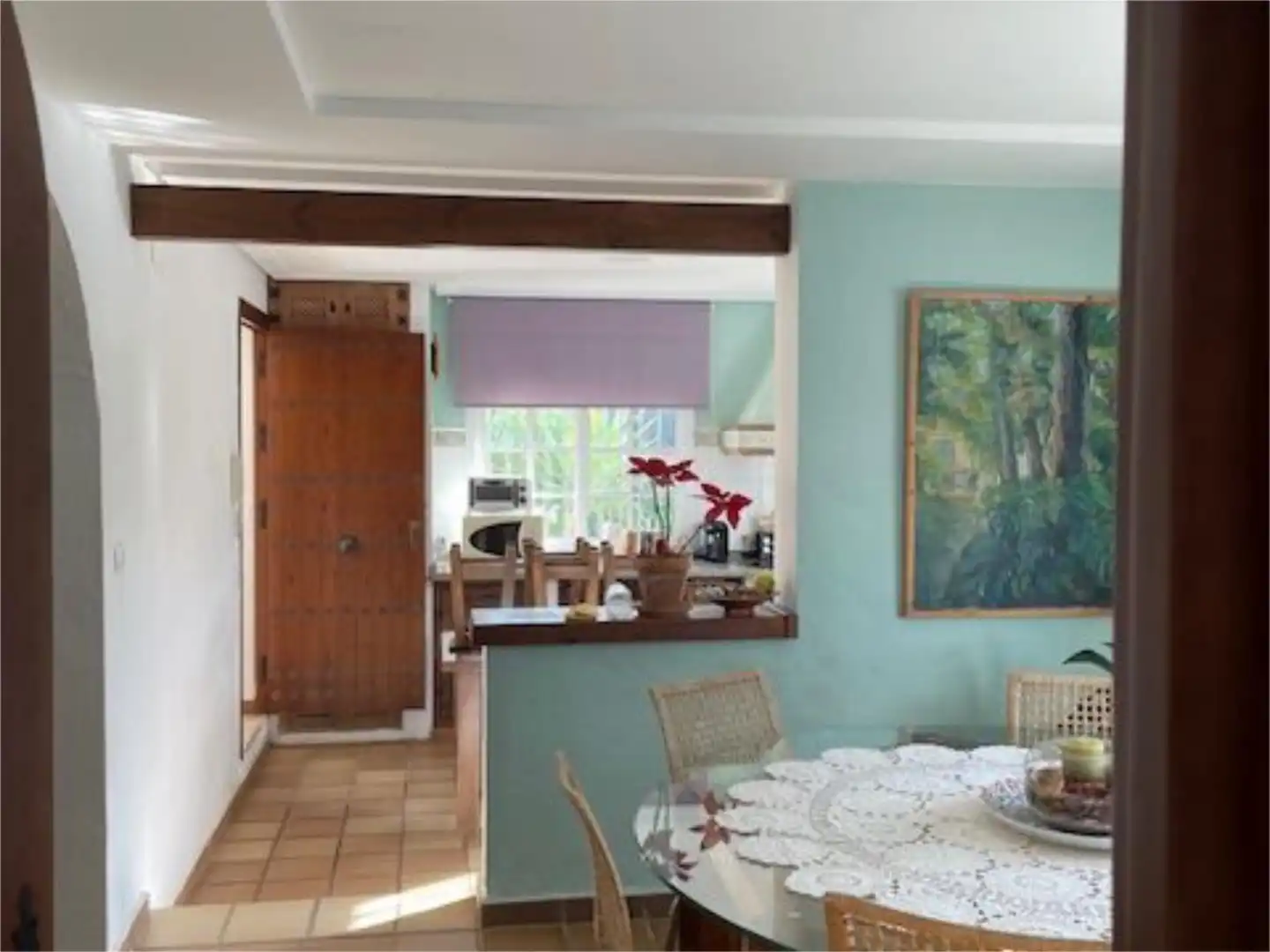 Finca rústica en venta en Camino de Los Parralejos, 118, La Muela Comedor de Finca rústica en venta en Vejer de la Frontera con Aire acondicionado, Terraza y Piscina