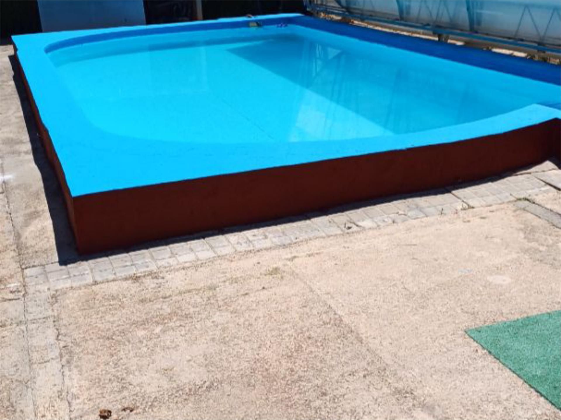 Swimming pool of Country house for sale in Almagro  with Air Conditioner