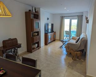 Living room of Flat for sale in Jávea / Xàbia  with Air Conditioner and Balcony