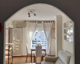 Dining room of Flat to rent in  Madrid Capital  with Air Conditioner and Terrace