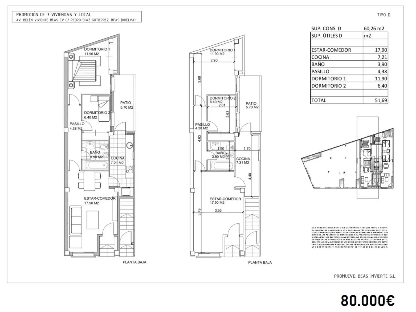 Piso en venta en Avenida Belen Viviente, 31, Beas Piso en venta en Beas con Terraza y Balcón