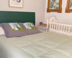 Bedroom of Flat for sale in  Zaragoza Capital  with Air Conditioner and Balcony