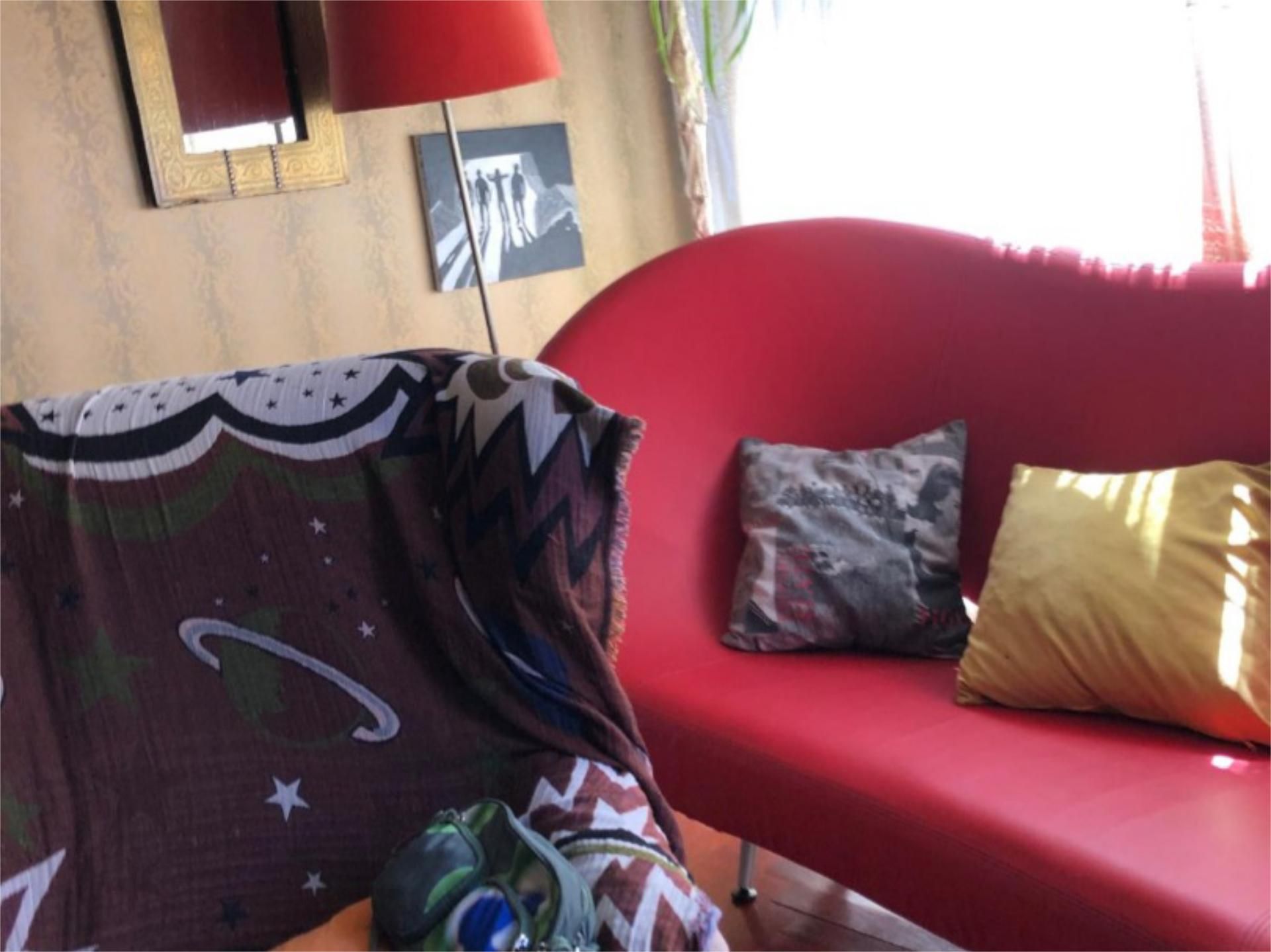 Living room of Flat to rent in Vigo   with Heating, Parquet flooring and Terrace