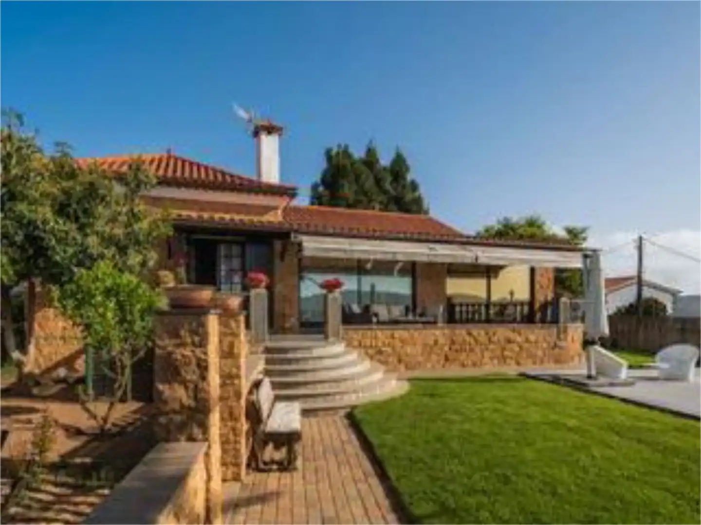 Jardí de Casa o xalet en venda en Santa Brígida amb Aire condicionat, Parquet i Terrassa