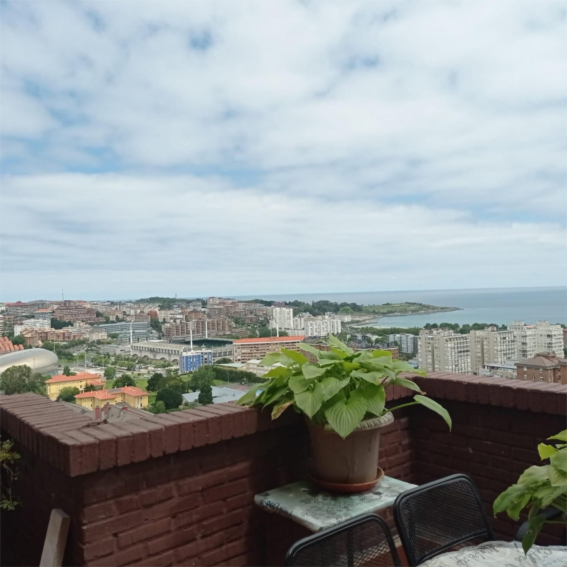 Terrace of Flat to rent in Santander  with Heating, Parquet flooring and Terrace