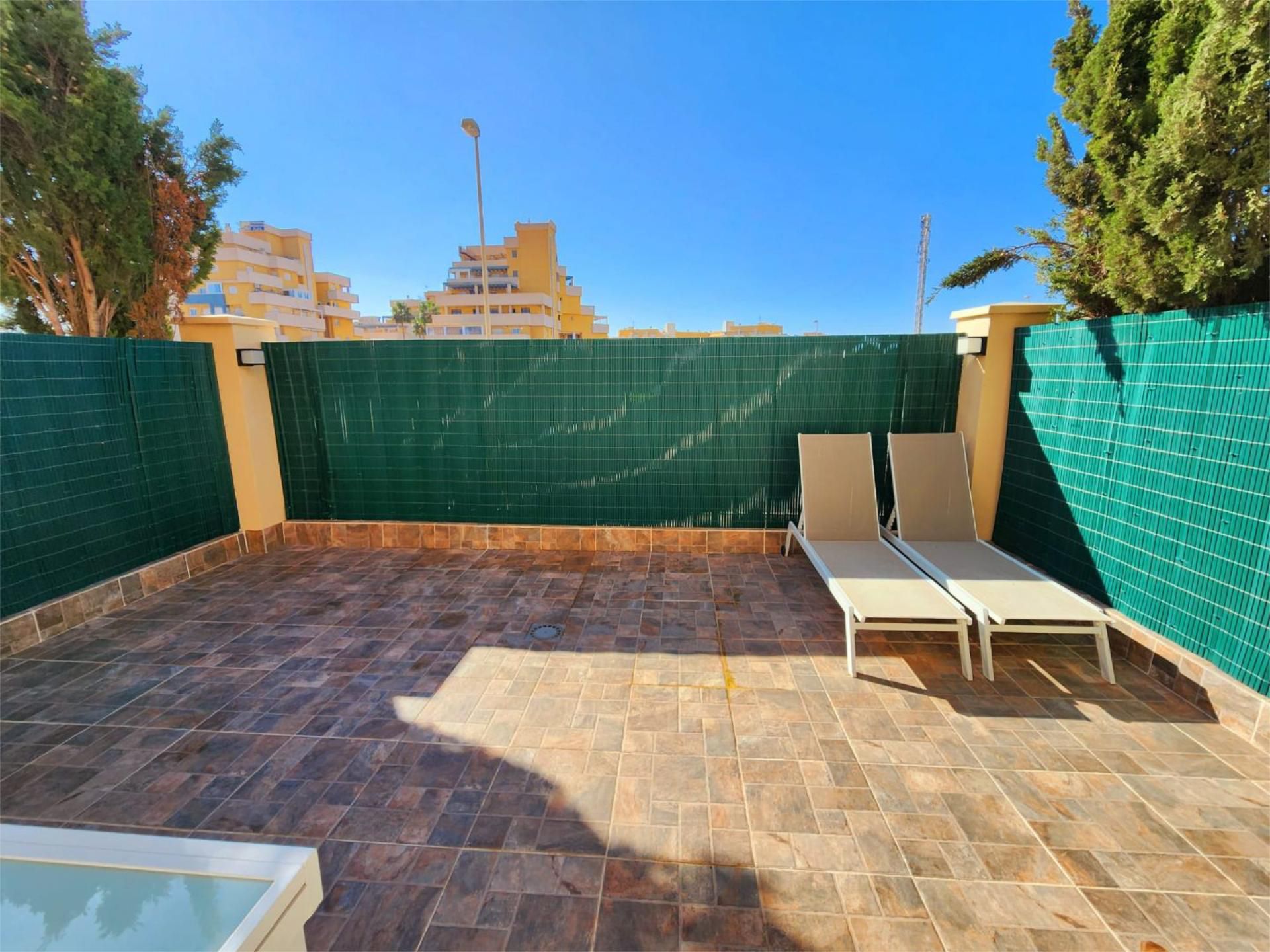 Terrace of Flat for sale in Roquetas de Mar  with Air Conditioner, Terrace and Swimming Pool