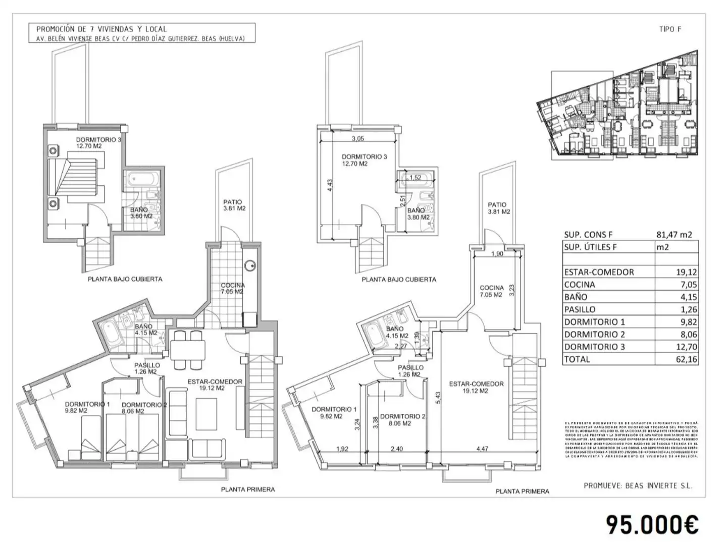 Flat for sale in Beas