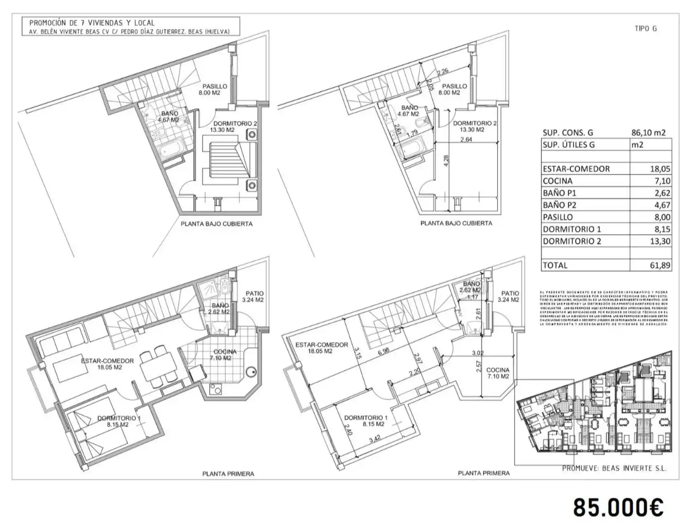 Flat for sale in Beas