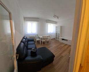 Living room of Flat to rent in Santiago de Compostela   with Heating, Terrace and Furnished