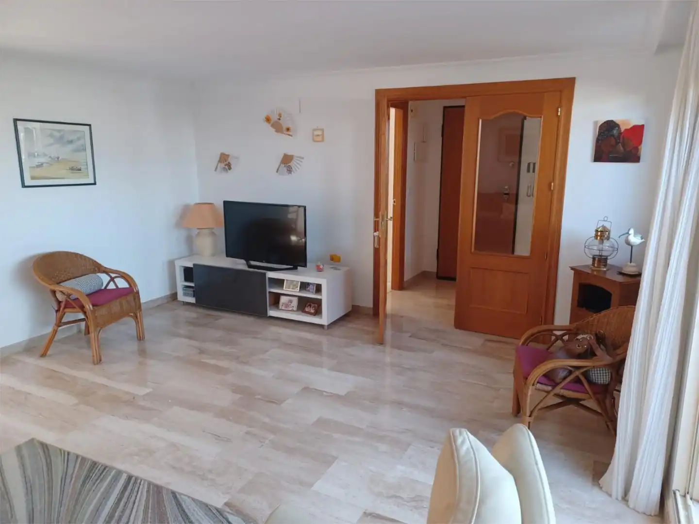 Attic for sale in Avinguda de Joan Fuster, 38, Saladar Living room of Attic for sale in Dénia with Air Conditioner, Heating and Parquet flooring